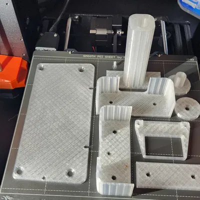 Remix- Hộp lưu trữ dây tóc cuối cùng (có lỗ hổng & khung nhiệt kế))