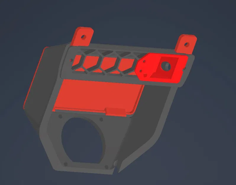Voron 2.4 / Trident housing lọc gió umbilical ECAS passthrough - Image 1