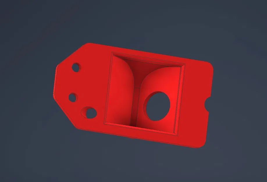 Voron 2.4 / Trident housing lọc gió umbilical ECAS passthrough - Image 2