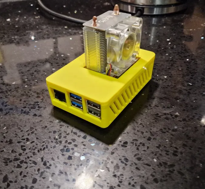 Vỏ Case Cho Raspberry Pi 5 Và Tản Nhiệt Ice Tower - Image 3