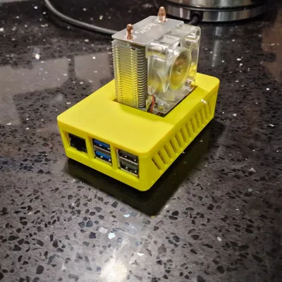 Vỏ Case Cho Raspberry Pi 5 Và Tản Nhiệt Ice Tower