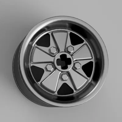 Bánh xe PORSCHE (FUCHS & ATS) tương thích LEGO® 30.4x20