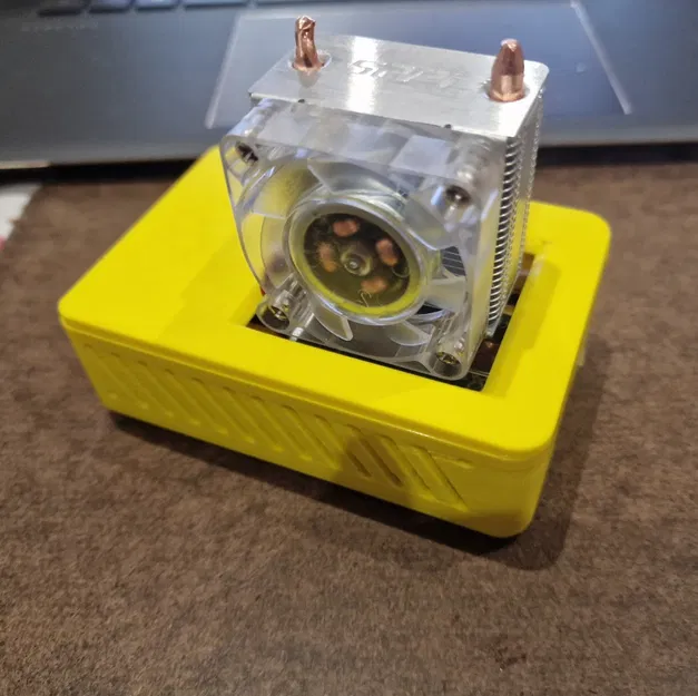 Vỏ Case Cho Raspberry Pi 5 Và Tản Nhiệt Ice Tower - Image 5