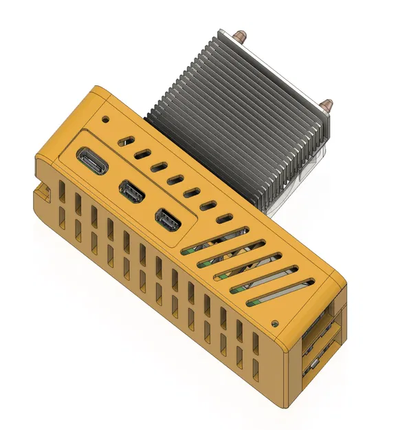 Vỏ Case Cho Raspberry Pi 5 Và Tản Nhiệt Ice Tower - Image 7