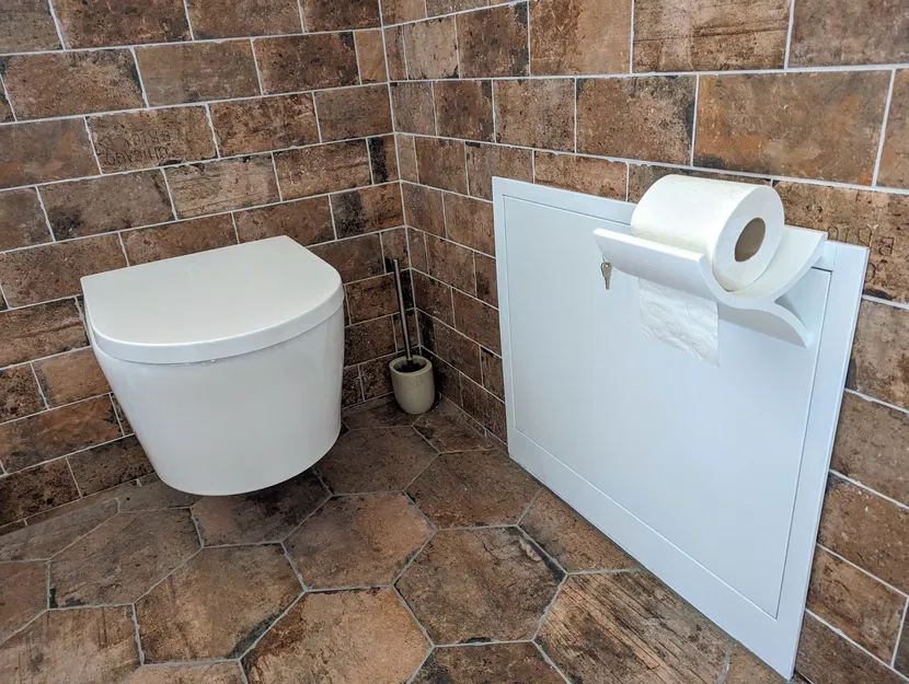 Giá đỡ giấy vệ sinh (kèm file Fusion360) - Image 2