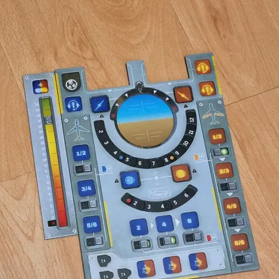 Nút trượt (Slider) cho board game Sky Team