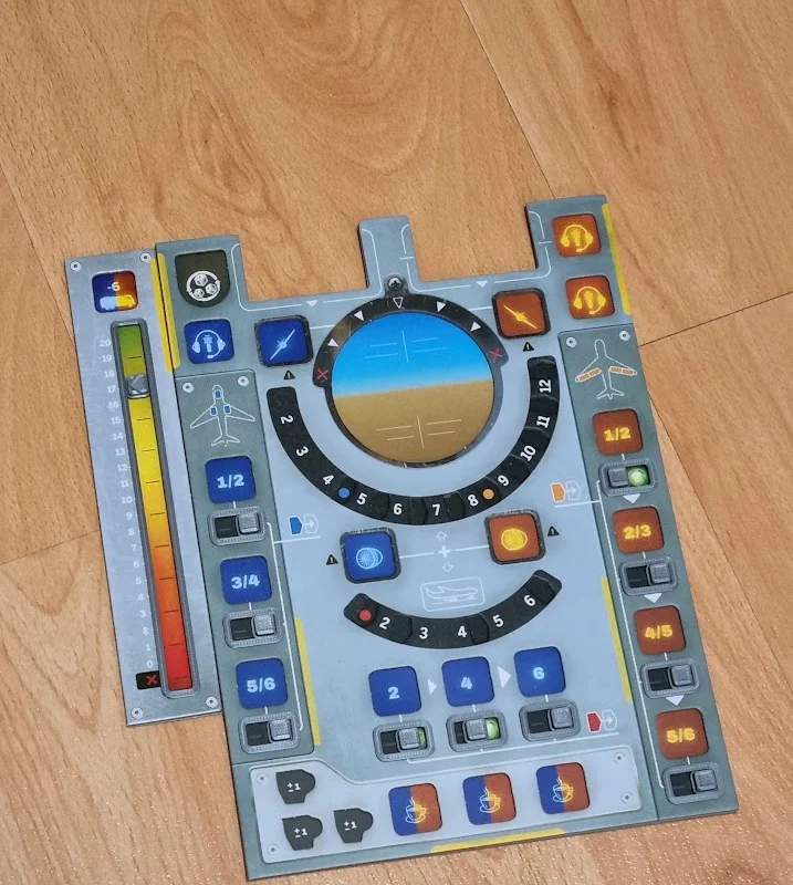 Nút trượt (Slider) cho board game Sky Team