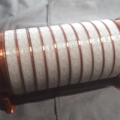 Cryptex remix 74mm dia cộng với nhiều vòng mã