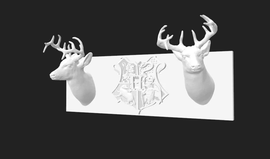 Giá Đỡ Đũa Phép Cờ Hiệu Hogwarts Harry Potter Kèm Đầu Patronus - Image 1