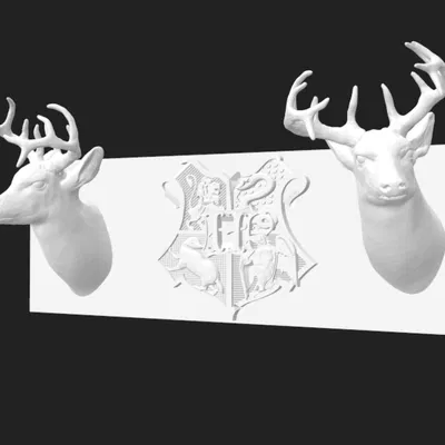 Giá Đỡ Đũa Phép Cờ Hiệu Hogwarts Harry Potter Kèm Đầu Patronus