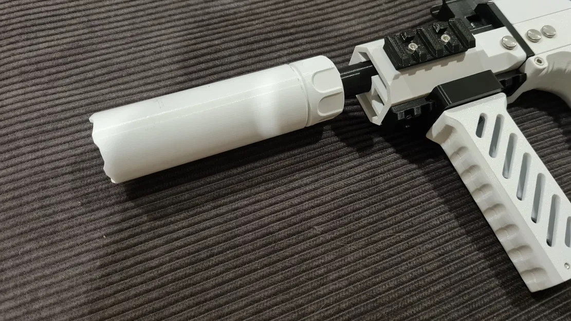 Ống Giảm Thanh Giả Airsoft Ren 14MM CCW - Vừa Vặn Với Tracer xCortech - Image 1