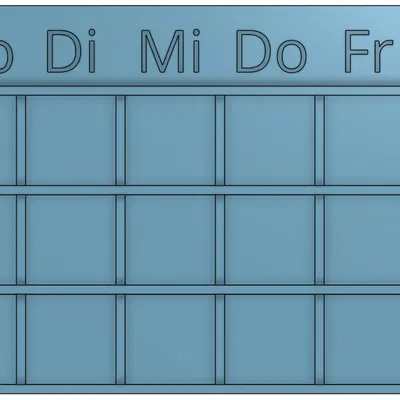 MediBox 7x3 Fächer - Hộp Đựng Thuốc Chia Ngăn Tiện Lợi