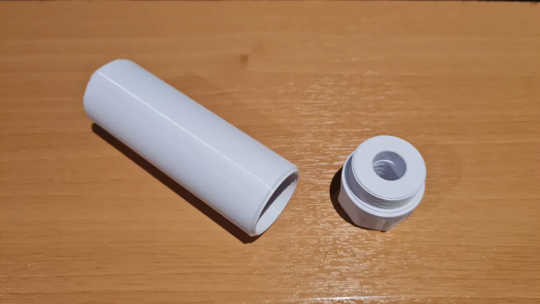 Ống Giảm Thanh Giả Airsoft Ren 14MM CCW - Vừa Vặn Với Tracer xCortech - Image 3