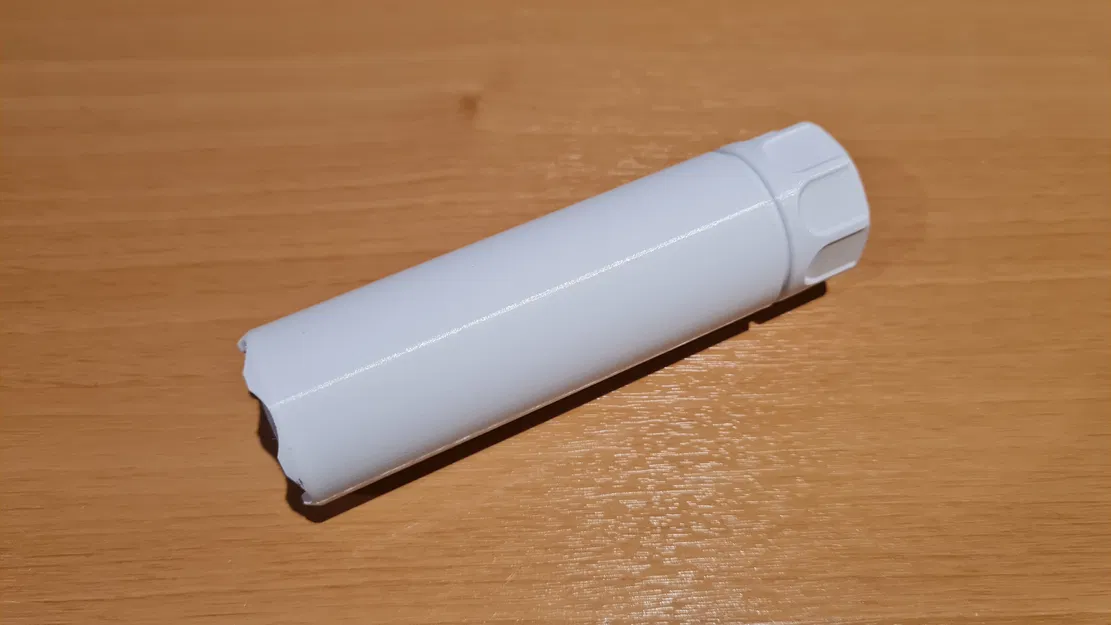 Ống Giảm Thanh Giả Airsoft Ren 14MM CCW - Vừa Vặn Với Tracer xCortech - Image 4