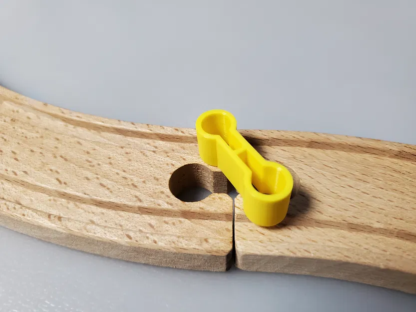 Đầu nối đường ray in nhanh cho bộ đường ray gỗ Brio / IKEA - Image 2