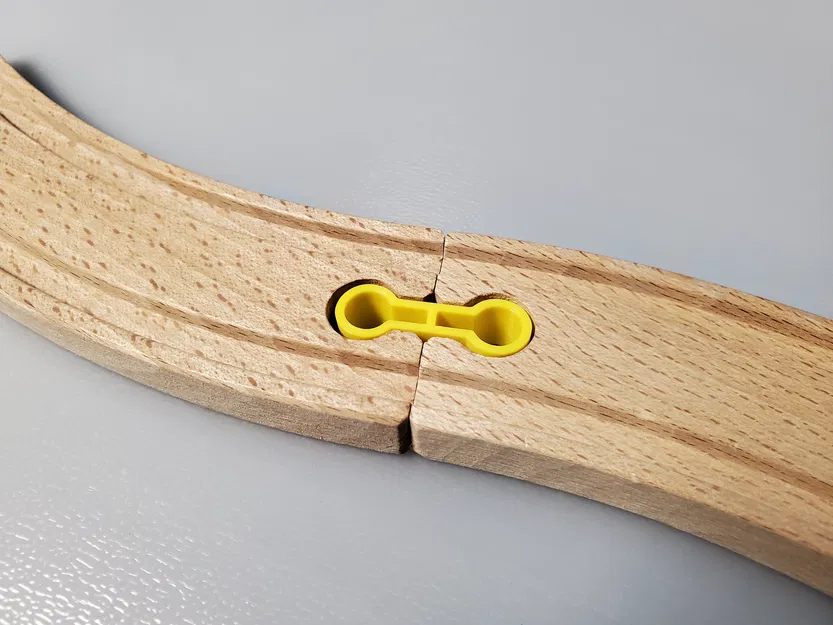 Đầu nối đường ray in nhanh cho bộ đường ray gỗ Brio / IKEA - Image 3
