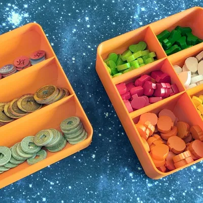 Khay Organizer / Lót Hộp Cho Game At the Gates of Loyang