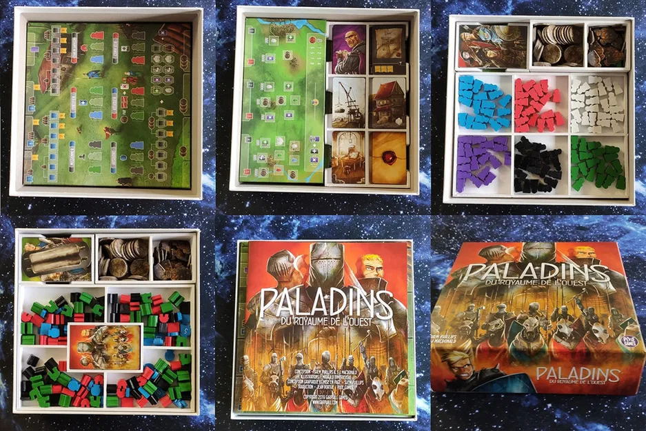 Hộp Đựng & Sắp Xếp Cho Paladins of The West Kingdom - Image 1