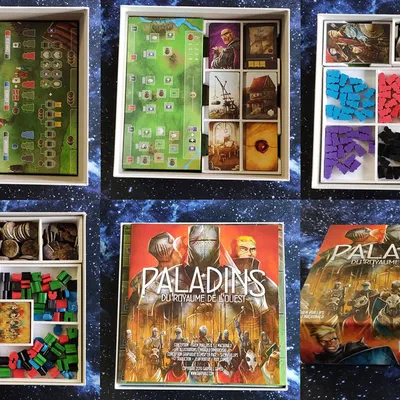 Hộp Đựng & Sắp Xếp Cho Paladins of The West Kingdom