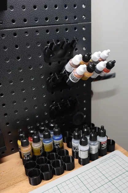 Kệ treo tường để sơn mô hình - Image 2