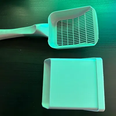 Kệ Đựng Muỗng Vệ Sinh Cho Mèo Có Thể Giặt