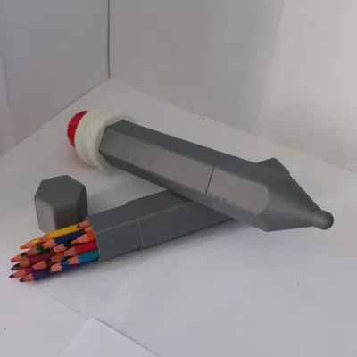 Hộp Đựng Bút Chì Hình Bút Chì