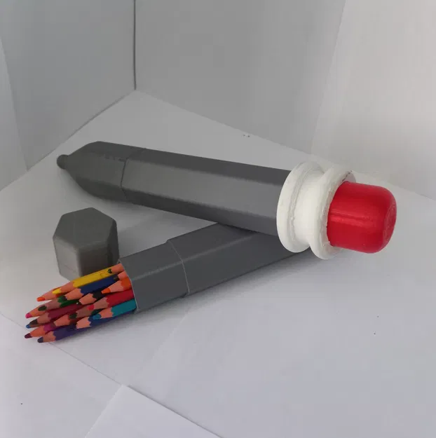 Hộp Đựng Bút Chì Hình Bút Chì - Image 2