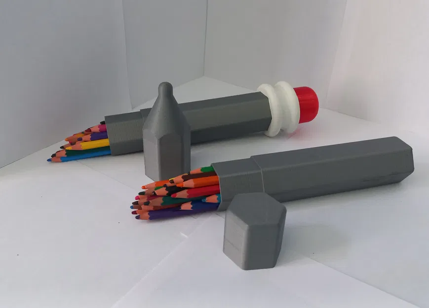 Hộp Đựng Bút Chì Hình Bút Chì - Image 3