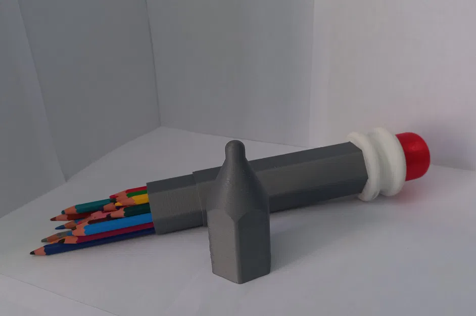 Hộp Đựng Bút Chì Hình Bút Chì - Image 4