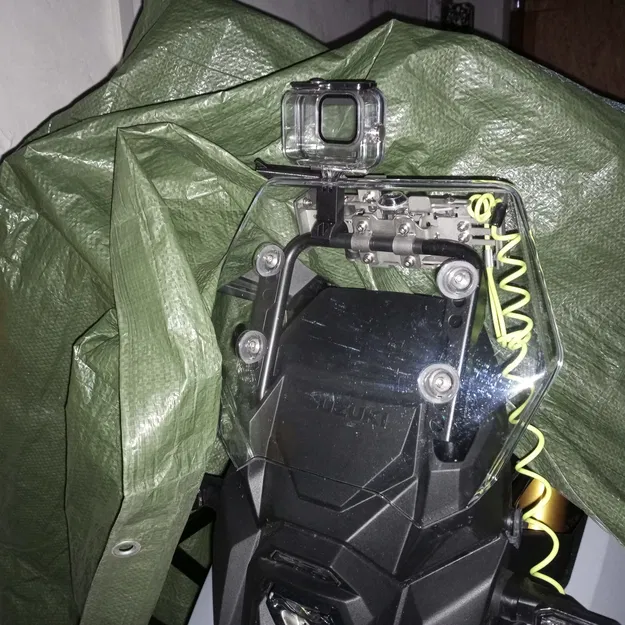 Người giữ GoPro V6 cho Suzuki 800DE - Image 2