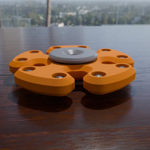 Chong Chóng Tự Quay Đồ Chơi Fidget Spinner - Image 5