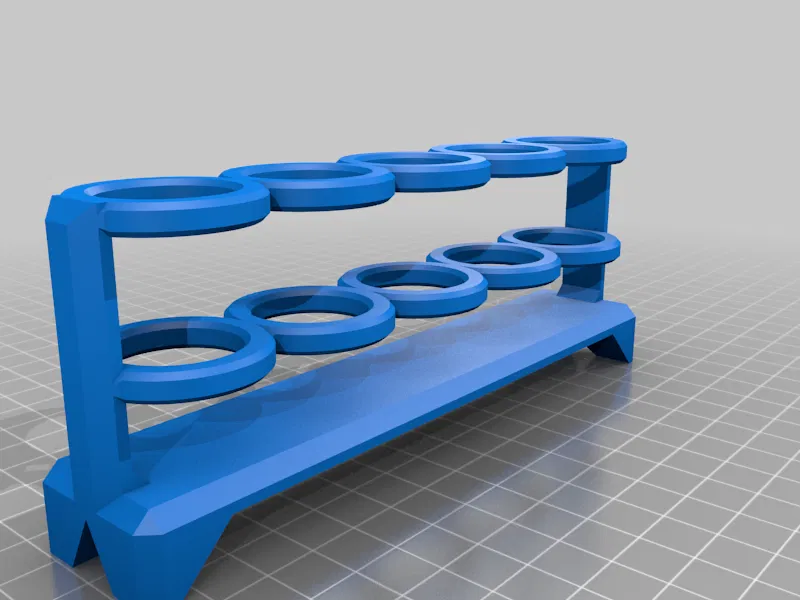 Giá Đỡ Ống Nghiệm 5 Chấu Cho Ống 20.6mm - Image 2