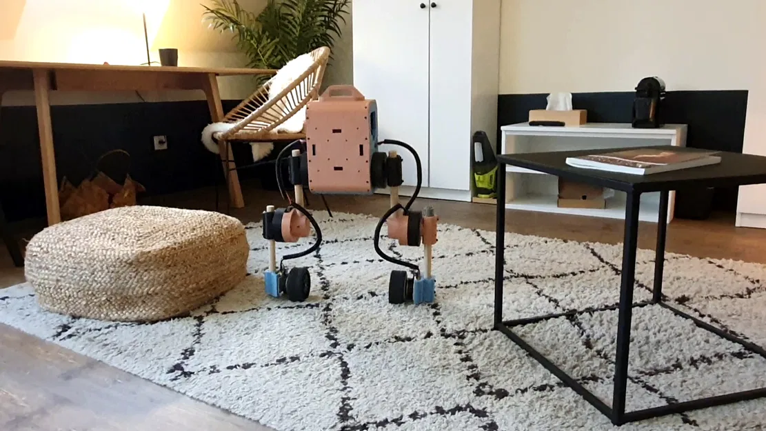 Robot Hai Chân Bánh Xe Upkie - Image 3