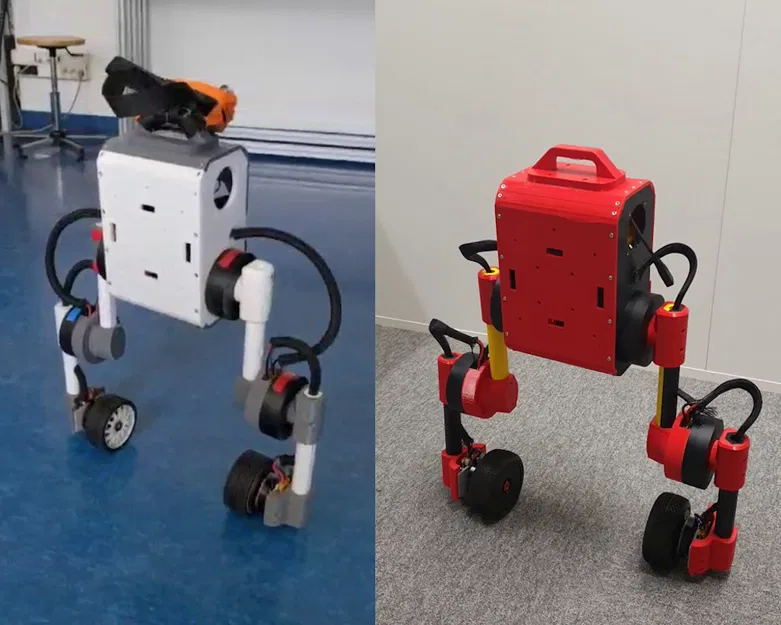 Robot Hai Chân Bánh Xe Upkie - Image 5