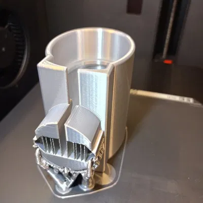 "! Cập nhật!" Người giữ ổ cắm bằng miệng