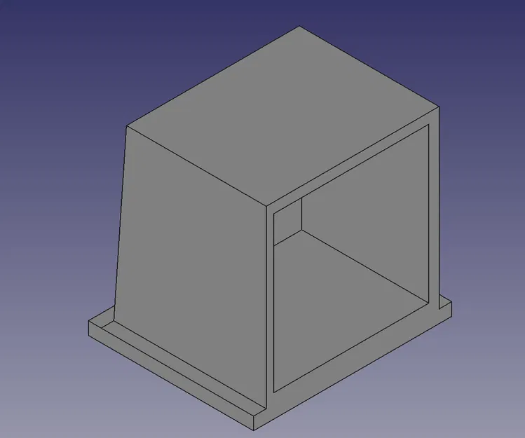 PVC Square Tube Foot \ Cover - Image 2