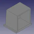 PVC Square Tube Foot \ Cover - Thumbnail 2