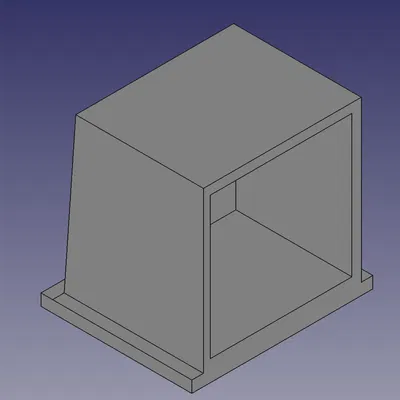 PVC Square Tube Foot \ Cover
