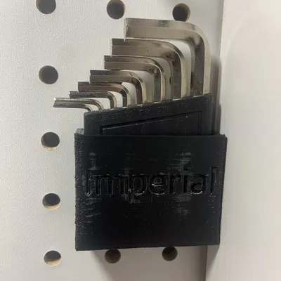 Tổ chức lục giác hệ Imperial hoặc Standard cho Peg Board