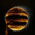 Mô hình Lithophane Sao Mộc (Jupiter Lithophane) - Thumbnail 2
