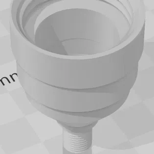 Chuyển đổi: Chai sang van / Adapter: Bottle to valve