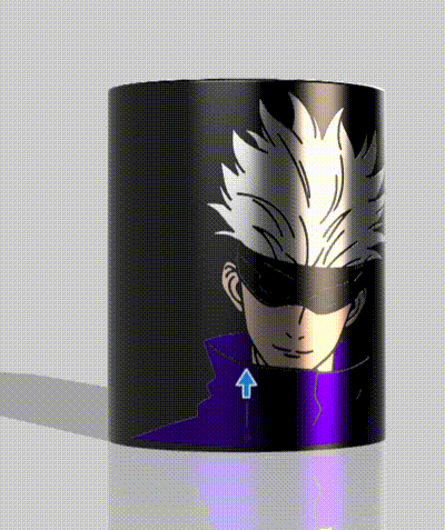 Chậu Cắm Bút Hình Satoru Gojo - Image 1