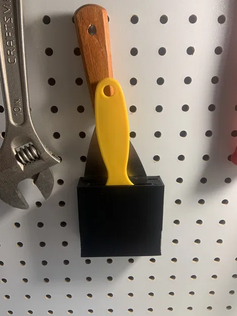 Móc Treo Dụng Cụ Cạo Mặt Bàn Máy In 3D Lên Bảng Pegboard - Image 2