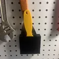 Móc Treo Dụng Cụ Cạo Mặt Bàn Máy In 3D Lên Bảng Pegboard - Thumbnail 2