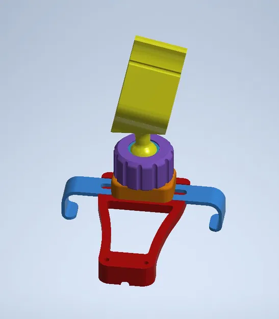 Giá đỡ điện thoại kiêm sạc xe hơi bi xoay 17mm - Image 8