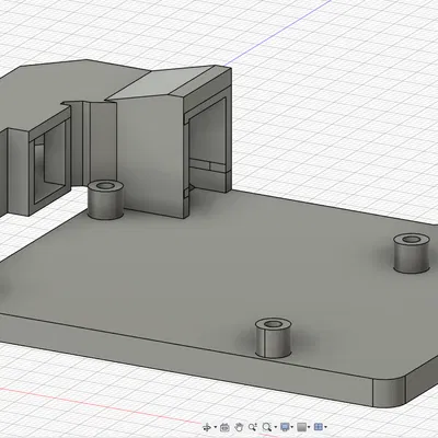 Giá đỡ quạt thổi cho Raspberry pi 3B BẢN THỬ NGHIỆM