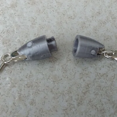 Đầu nối thùng cho chuỗi vòng cổ kim loại