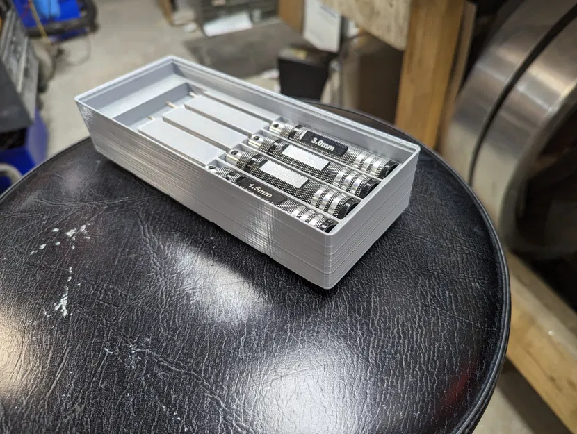 Kệ Đựng 4 Tua Vít Lục Giác Gridfinity OFNMY - Image 1