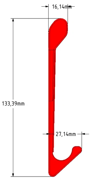 Móc treo cửa có phần nối dài tùy chọn - Image 2