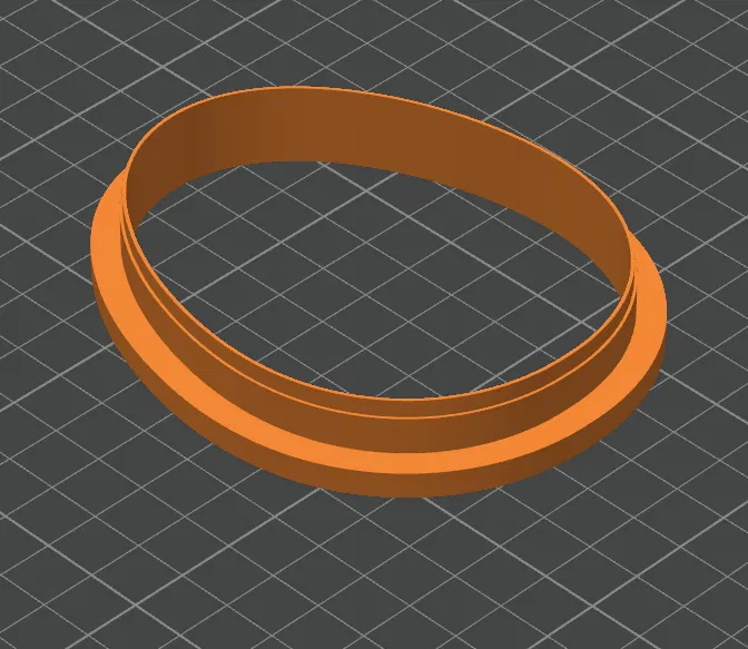 Khuôn cắt bánh quy hình trứng - Image 1